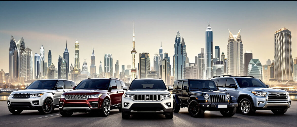 Top 5 coches de importación más populares desde Dubái a España en 2025
