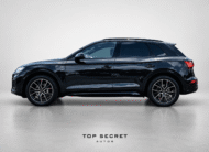 Audi Q5 55 TFSI e quattro S line 2023 negro, vista lateral