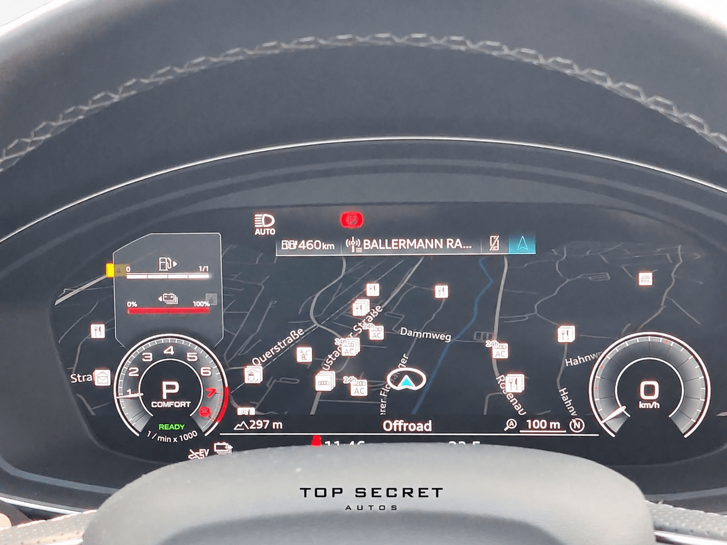 Audi Q5 55 TFSI e quattro S line 2023, Audi virtual cockpit